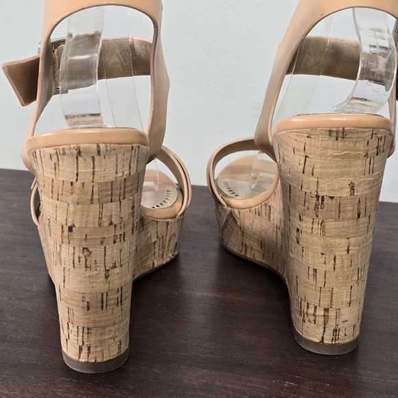 Circus By Sam Edelman Raquel Cork Wedge Sandals Women's Size 10M - Picture 9 of 12